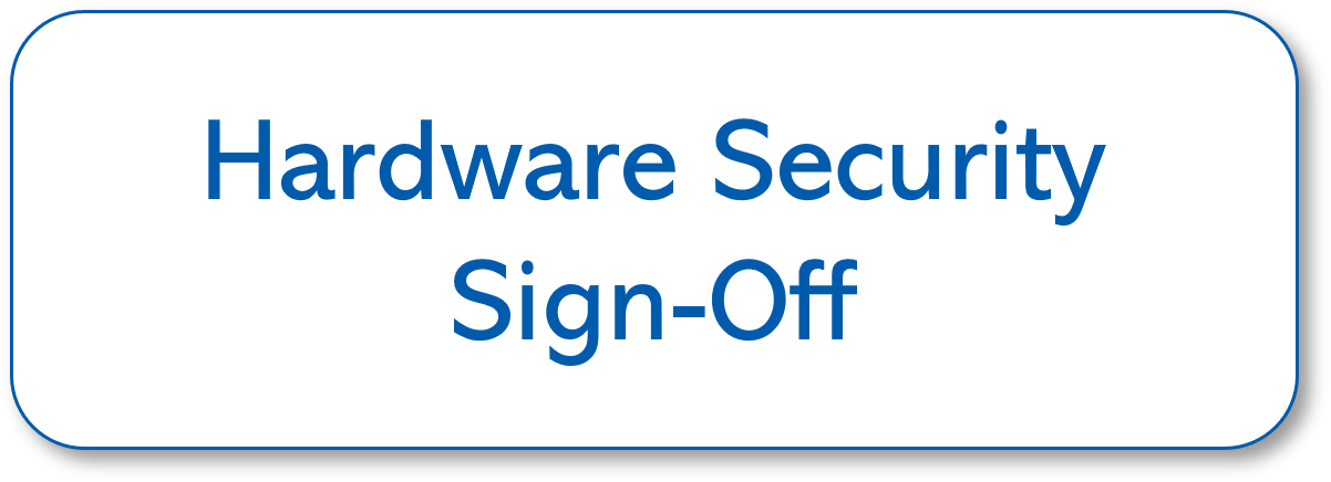 Hardware Security Sign-Off