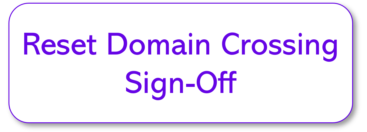 Reset domain crossing sign-off rd